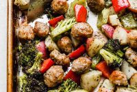 One-Pan Italian Sausage and Roasted Vegetables