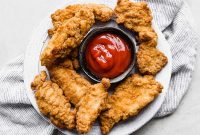 Crispy Air Fryer Frozen Chicken Tenders