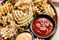 Crispy Waffle Fries from Your Air Fryer
