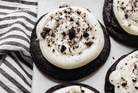 Giant Crumbl Style Chocolate Oreo Cookies
