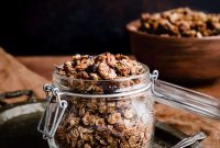 Festive Gingerbread Granola
