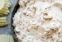 Velvety Onion Cream Cheese Dip