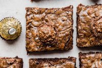 Decadent Ferrero Rocher Brownies