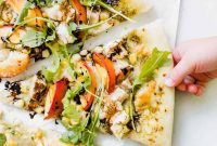 Peppery Rocket Pesto Pizza