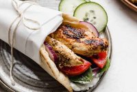 Authentic Greek Chicken Gyros