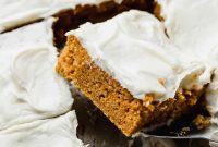 Autumn Spice Pumpkin Bars