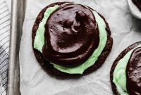 Decadent Mint Brownie Cookie Bliss