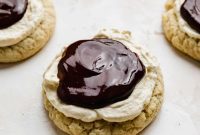 Boston Cream Cake Cookies