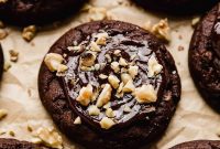 Chewy Walnut Brownie Bites