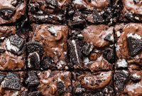 Cookies and Cream Fudge Brownies