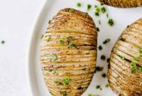 Crispy Air-Fried Hasselback Potatoes