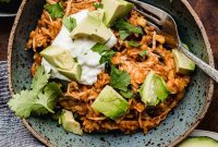 Effortless Instant Pot Chicken Taco Bowls