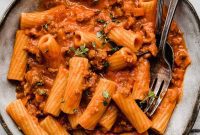Rustic Sausage Ragu