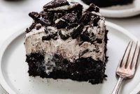 Decadent Oreo Milk Soak Cake