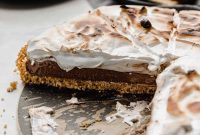 Fireside Chocolate Marshmallow Pie