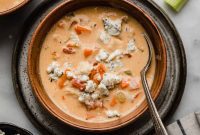 Hot Wing Inspired Chicken Soup