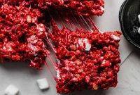 Red Velvet Krispie Treats