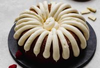 Ruby Swirl White Chocolate Bundt
