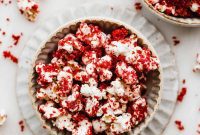 Decadent Red Velvet Popcorn