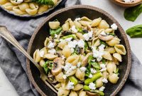 Verdant Asparagus Spinach Pasta