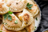 Pillowy Sour Cream Pierogi Dough