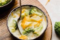 Comforting Cheddar Broccoli Potato Soup
