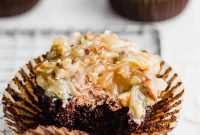 Decadent German Chocolate Cupcakes