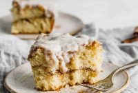 Gooey Cinnamon Swirl Sheet Cake