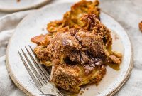 Spiced Pumpkin French Toast Bake