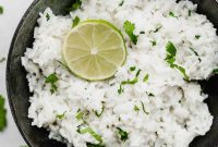 Zesty Cilantro Lime Rice: Rice Cooker Perfection