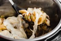 Creamy Instant Pot Philly Cheesesteak Pasta