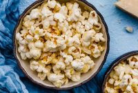 Gourmet Parmesan Popcorn