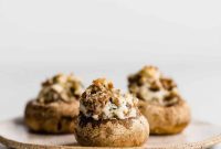 Zesty Italian Sausage Stuffed Mushrooms