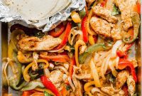 Effortless Sheet Pan Chicken Fajitas