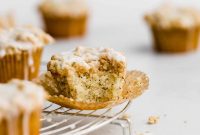 Zesty and Tender Lemon Poppy Seed Muffins