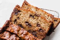 Heavenly Chocolate Chip Banana Bread