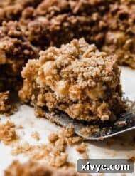 A square Caramelita on a metal spatula.